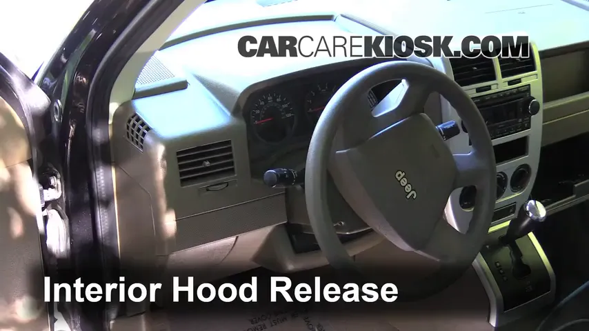 2008 Jeep Patriot Sport 2.4L 4 Cyl. Hood